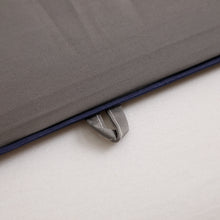 Load image into Gallery viewer, Premium Upgraded Non-Vacuum Bed Quilt All Seasons 100% Cotton Filled Comforter (Midnight Grey)