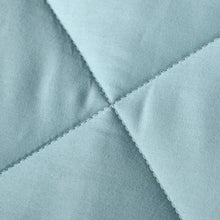 Load image into Gallery viewer, Premium Upgraded Non-Vacuum Bed Quilt All Seasons 100% Cotton Filled Comforter (Miami Blue)