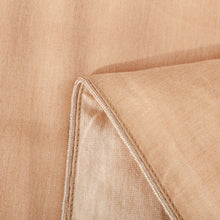 Load image into Gallery viewer, Premium Upgraded Non-Vacuum Bed Quilt All Seasons 100% Cotton Filled Comforter (Golden Brown)
